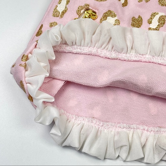 JUICY COUTURE Baby Pink Leopard Ruffle Dress 12 M - Picture 7 of 16